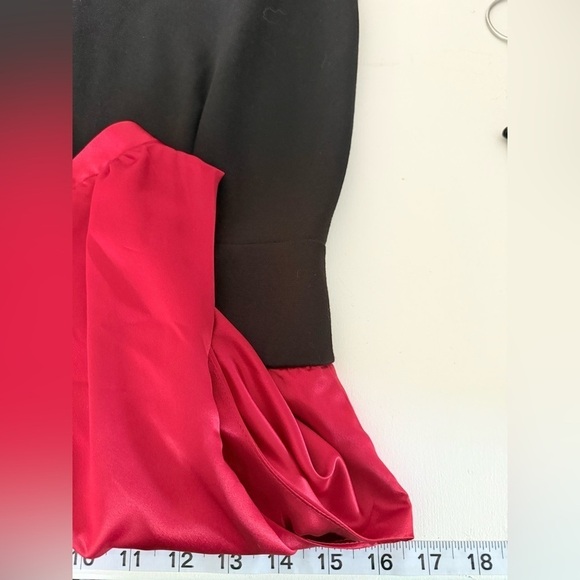 New with tags red and black sleeveless party dress - Picture 13 of 15